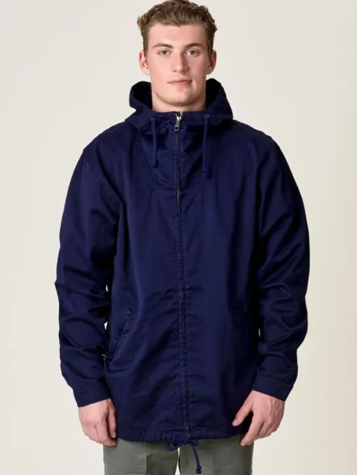 Vetoketjullinen Anorakki Musteensininen<R-Collection Fashion