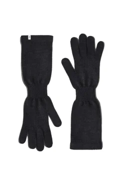 Via Merino Wool Gloves Black<Salanida Online
