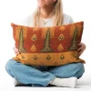 Vintage Kantha Pillowcase Palms 2<Nest Factory Hot