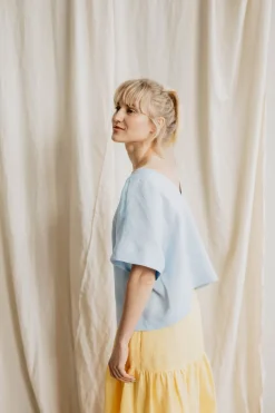 Vyt臈 Linen Top<Laume linen Outlet