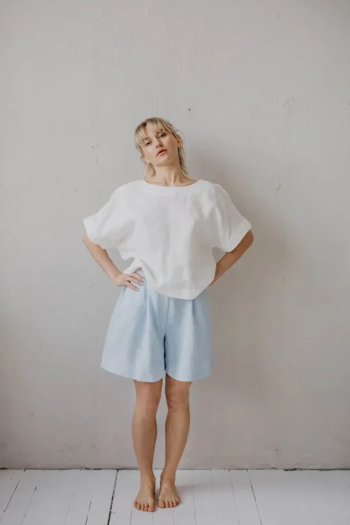 Vyt臈 Linen Top<Laume linen Outlet