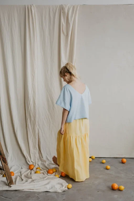 Vyt臈 Linen Top<Laume linen Outlet