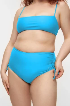 Wanita High-Waist Adjustable Bikini Bottom Sea<Copenhagen Cartel Cheap