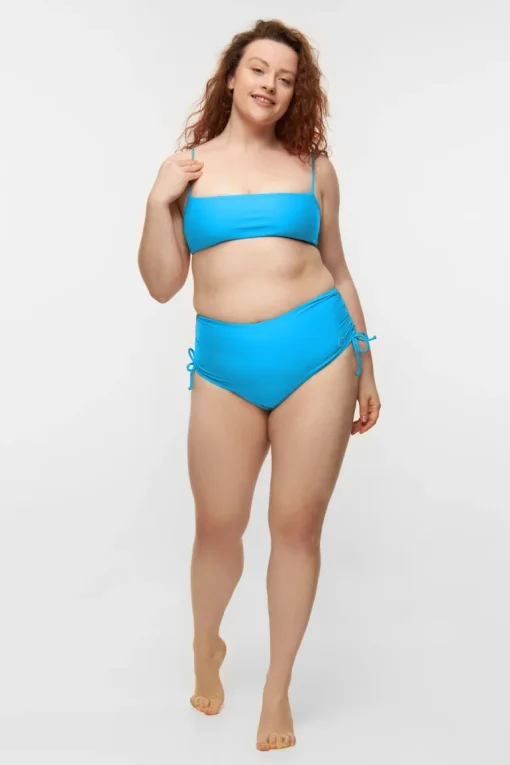 Wanita High-Waist Adjustable Bikini Bottom Sea<Copenhagen Cartel Cheap