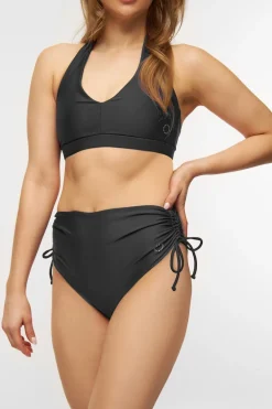 Wanita High-Waist Adjustable Bikini Bottom Nero<Copenhagen Cartel Discount
