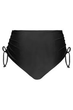 Wanita High-Waist Adjustable Bikini Bottom Nero<Copenhagen Cartel Discount