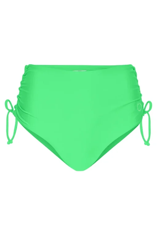 Wanita High-Waist Adjustable Bikini Bottom Earth<Copenhagen Cartel Clearance