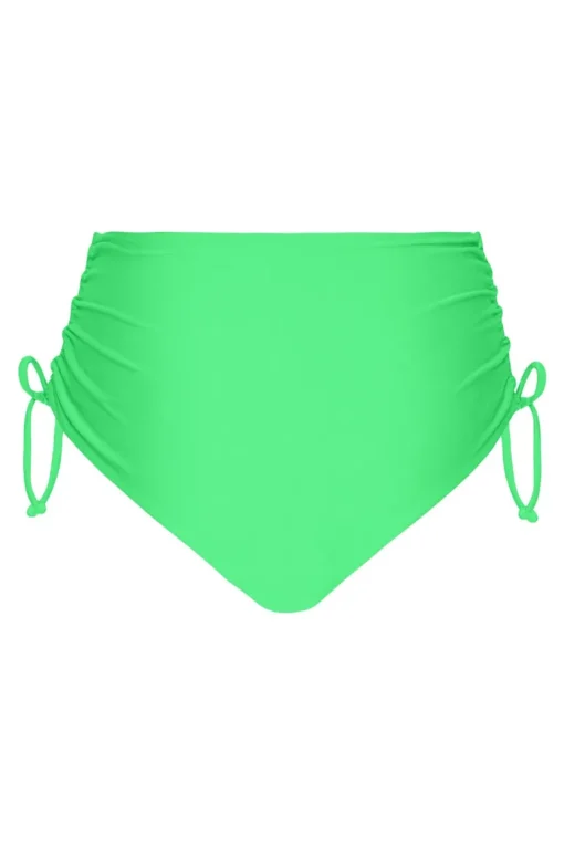Wanita High-Waist Adjustable Bikini Bottom Earth<Copenhagen Cartel Clearance