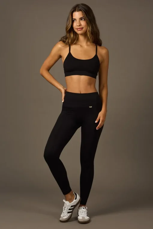 Wave Sports Bra Black<Believe Athletics Best Sale