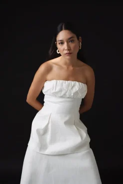 Whiterose Top<Carolina Machado Cheap