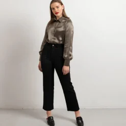 Wide Leg Jeans Classic Black<Studio Heijne Hot
