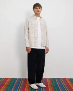 Wide Organic Cotton Cord Pant Black<Rotholz Store
