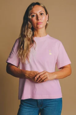 Women's Antonyo Marest x Essential T-Shirt Gum Pink<Trendsplant Clearance