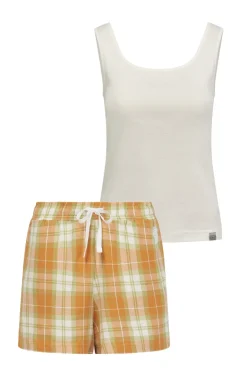 Women's Jim Jam Pyjama Shorts Set Check<KOMODO Sale