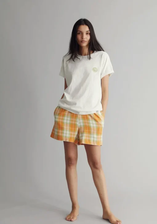 Women's Jim Jam Pyjama Shorts Set Check<KOMODO Sale