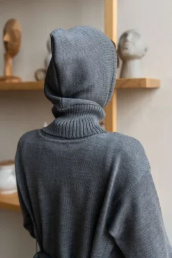 Women's Knitted Merino Winter Balaclava Hood<Monala Cheap
