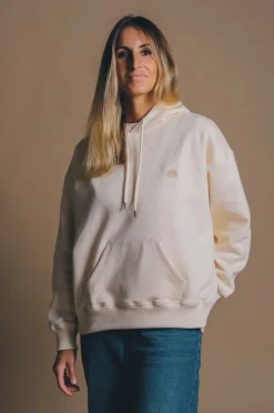 Women's Organic Essential Oversized Hoodie Ivory<Trendsplant Flash Sale