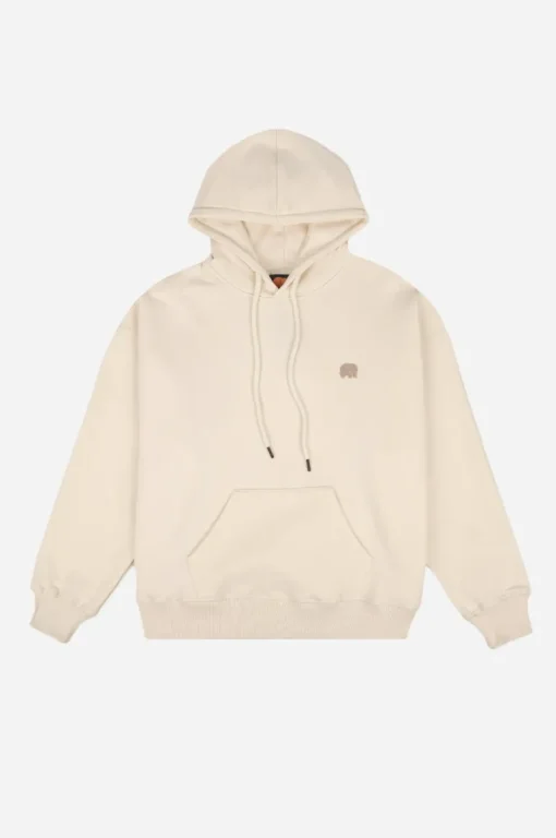Women's Organic Essential Oversized Hoodie Ivory<Trendsplant Flash Sale