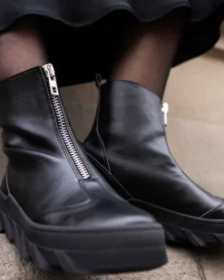 Women's Tiger Boots Black<BOHEMA Sale