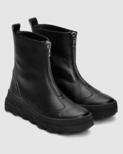 Women's Tiger Boots Black<BOHEMA Sale