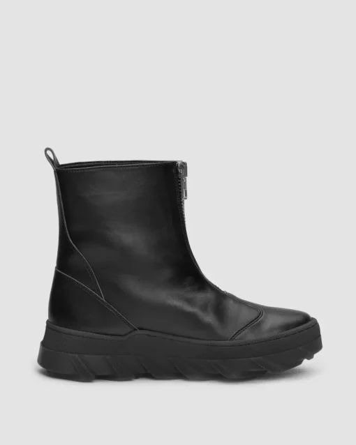 Women's Tiger Boots Black<BOHEMA Sale