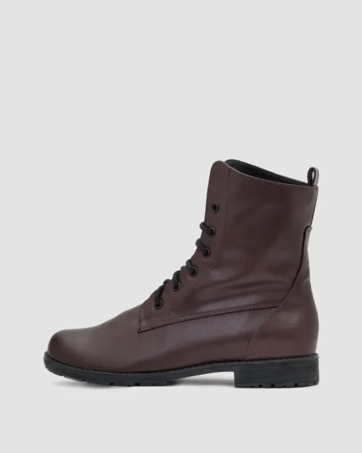 Women's Worker Boots No. 2 Chocolate Dark Brown<BOHEMA Best Sale