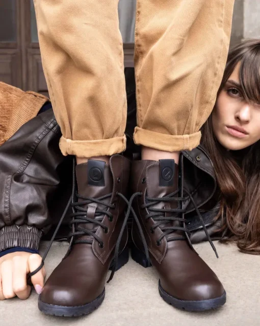 Women's Worker Boots No. 2 Chocolate Dark Brown<BOHEMA Best Sale