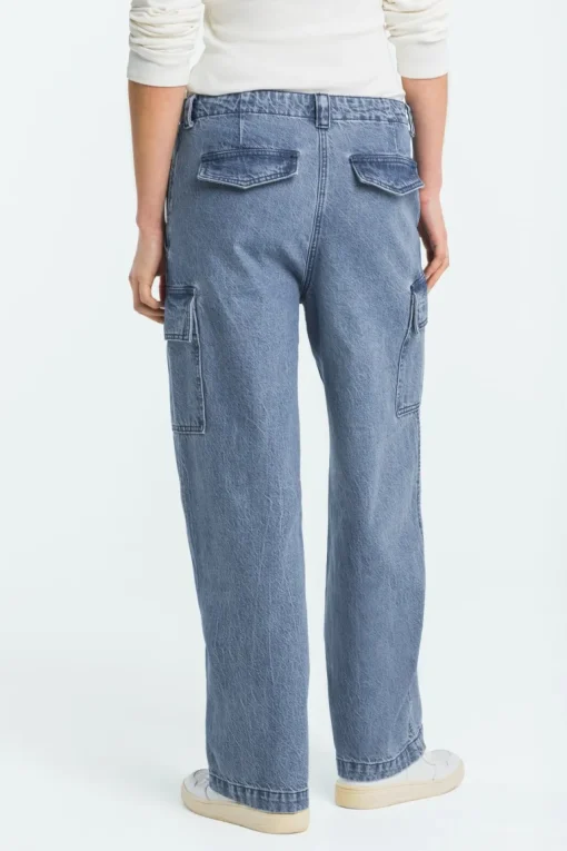 Yata Jeans Jim Mid Marble Blue<Kings Of Indigo Hot