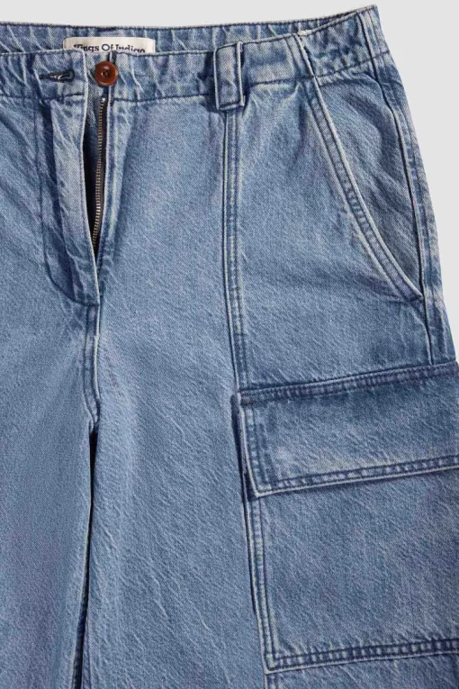 Yata Jeans Jim Mid Marble Blue<Kings Of Indigo Hot