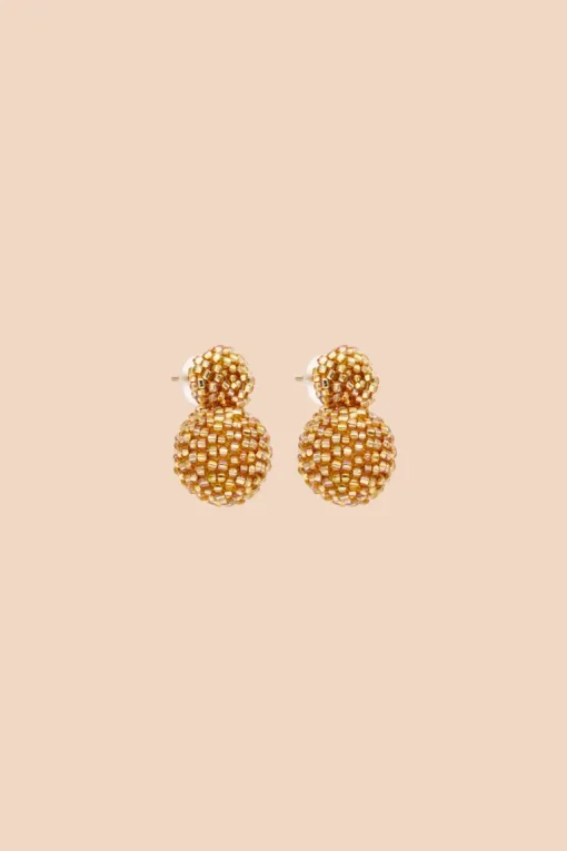 Zaida Earrings Gold<KAIKO Discount