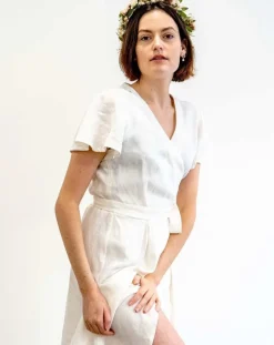 Zargot Dress White<Aatise Hot