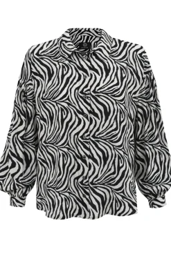 Zebra Geometric Shirt<Enteliér Best Sale