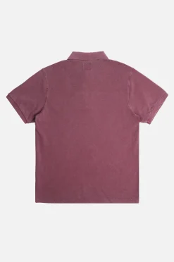 Zinfandel Pigmenttivärjätty Poolopaita Punainen<Trendsplant Cheap