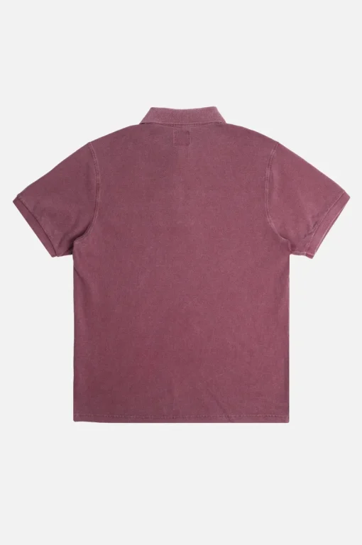Zinfandel Pigmenttivärjätty Poolopaita Punainen<Trendsplant Cheap