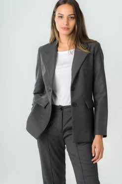 Zinnia Blazer Grey<Avani Store
