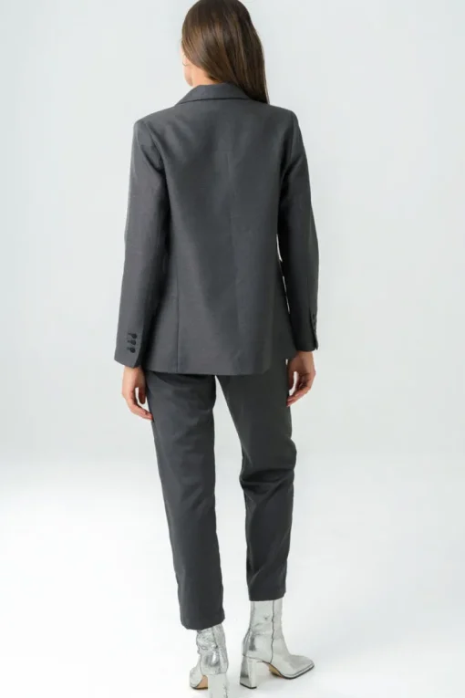 Zinnia Blazer Grey<Avani Store
