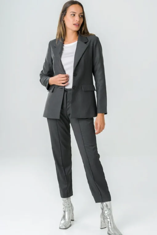 Zinnia Blazer Grey<Avani Store