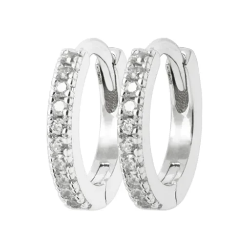 Zirconia Korvarenkaat Hopea<JOIA Clearance