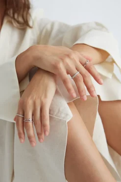 Zirconita Sormus Hopea<JOIA Best Sale