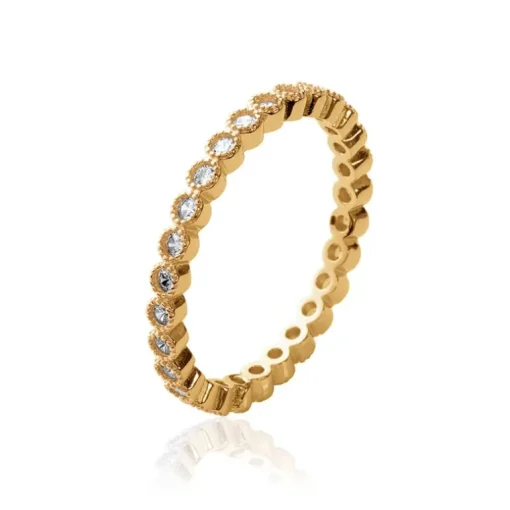 Zirconita Sormus Kulta<JOIA Store
