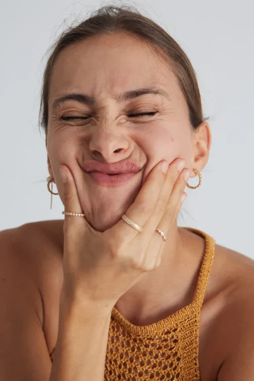 Zirconita Sormus Kulta<JOIA Store