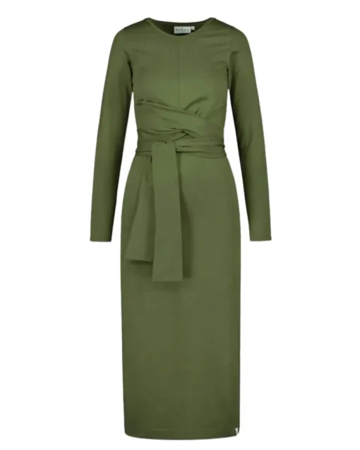 Zoey Dress Chive<Nakoa Fashion