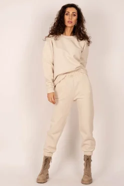 Zuri Collegehousut Beige<ANGELL Best