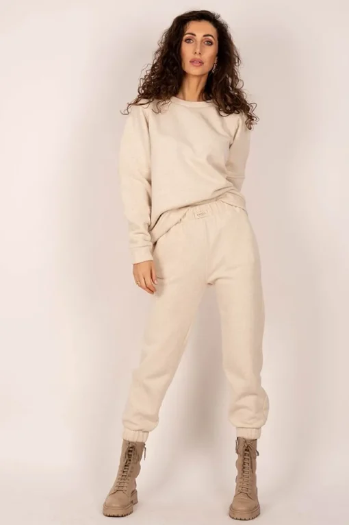 Zuri Collegehousut Beige<ANGELL Best